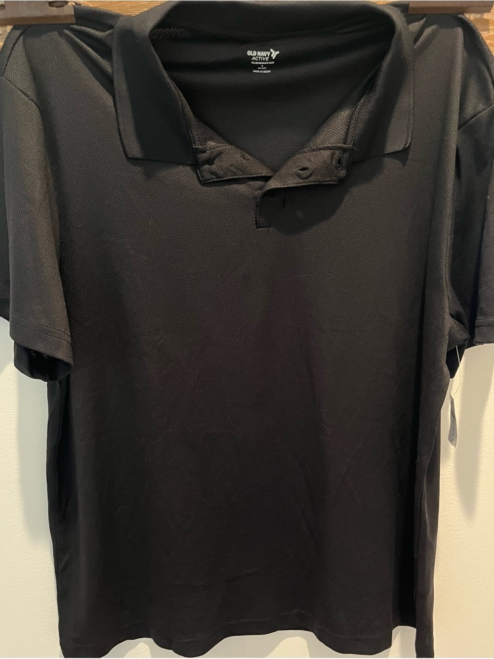 Old Navy Men’s Polo Shirt, Black, NWT